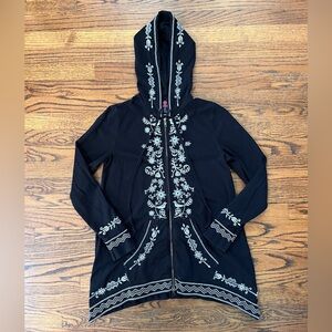 Johnny Was LA Embroidered Hoodie